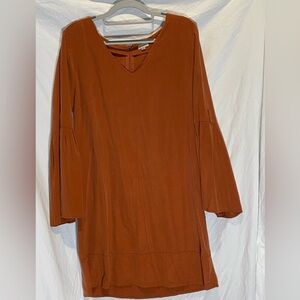 Daniel Cremieux Burnt Orange Dress
